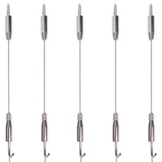 슬림 천장걸이, 실버, 5개