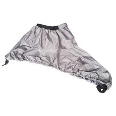 shangren 2xUniversal 조정 가능한 카약 카누 보트 조종석 스프레이 스커트 데크 커버 S 그레이, 설명, 회색, 1개