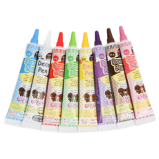 [초코펜 세트 8종] 빼빼로 초콜릿 데코 베이킹 장식펜