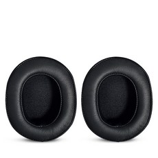 ROCCAT Noz耳機耳罩組：台灣出貨，頭戴式耳機保護套、替換耳套及頭梁保護套，多色可選，舒適耐用, 黑色小羊皮, 1個