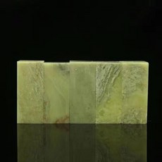 青田石篆刻章料 初學者練習用, 1個, 青田石2.5x2.5x6CM,5個