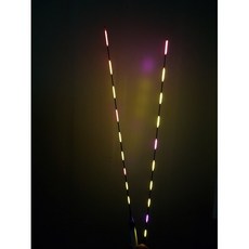 중앙어수라 울트라 3합LED 360도양면 전자공작찌(이중구조로 물샘방지), 29CM찌톱, 1개