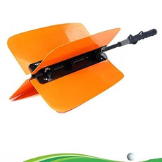 i-Style居家生活 高爾夫風力練習扇(可拆卸) 揮桿練習器，高爾夫訓練器材，居家練習, 橘色, 1個