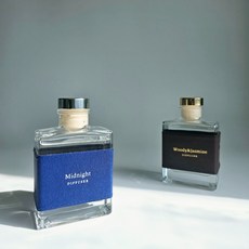미드나잇향 우드향 자스민향 코튼향 가죽띠지 아트박스 라이트 디퓨저, 1개, 120ml, 우드&자스민향
