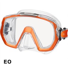 TUSA FREEDOM ELITE M-1003 透明矽膠 單面鏡 潛水面鏡, EO
