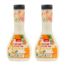 호주 콜스 시저 샐러드 드레싱 소스 Coles Caesar Dressing, 2개, 300ml