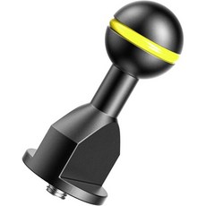 클램프 조명 시스템용 바다 개구리 스쿠버 다이빙 스태빌라이저 어댑터 CNC 알루미늄 합금 사진 카메라 액세서리 38인치 나사산, 클램프 조명 시스템용 바다 개구리 스쿠버 다이빙 스태빌