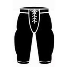 럭비 바지 미식축구바지 완화 충돌 스폰지 보호대