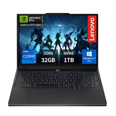레노버 LEGION 5 15IRX10 Intel i7 13650HX RTX5060 SE 가성비 게이밍노트북 윈도우 포함, WIN11 Pro, 32GB, 1TB, 블랙