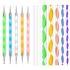 MAEXUS 도트펜 네일아트펜 도트봉 라인스톤 피커 도팅펜 도트 아트 도구 점묘 도구 네일 데코펜 도트 그림 도구 13개 세트 만다라 펜 도트펜 도트봉 만다라 도트 툴 만다라록