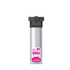 副廠墨水匣 T9491 黑色顏料墨水, T9493紅色（5000頁）, 1個
