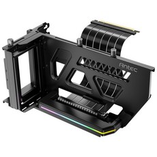 Antec 安鈦克 AT-ARCVB W190 BK190 直立顯卡套件 RTX40 顯卡 SHIFT ARGB, 黑色 ARGB