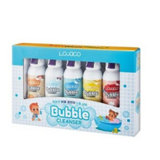 [한정수량] 루아코 버블클렌저 5종 선물세트 거품목욕놀이, 1000ml, 1세트