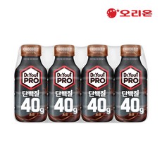 닥터유 프로 단백질 드링크 초코, 350ml, 4개