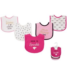 luvable friends 嬰幼兒雙層吸水口水巾圍兜 5入組