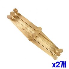 자바라 나무 옷걸이 x2개 대형 UWF7CF25, 본상품, 색상, 1개