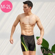 Daima黛瑪 男泳褲 大尺碼 跳色三分泳褲 M-2L 三色可選