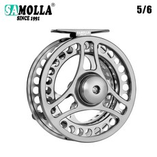 釣友俱樂部全金屬漁輪 磯竿筏釣前打輪 左右手互換飛釣輪, AR飛釣輪5/6-10