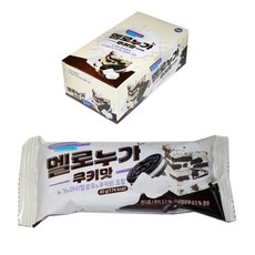멜로누가 쿠키맛 쫀득 쿠키 마쉬멜로우, 40g, 18개