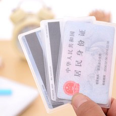카드 반투명 필름 100개입 보관 보호 비닐 DD-10941 99318pc 1(PC)