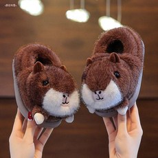 卡通動物造型室內拖鞋