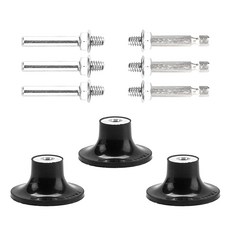 3인치 롤 락 디스크 패드 홀더 퀵 체인지 어댑터 - 다이 그라인더 및 파워 드릴용 14인치 생크 샌딩 연마 표면 준비-2 팩, 3 PACK - 2''