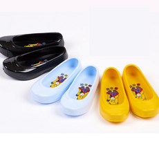 곰돌이 아기고무신 아동고무신 검정고무신 아기신발 아동신발 고무신공예