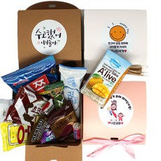 나나박스 프리미엄 리본 미니과자세트 구디백, 1개, 간식세트2호