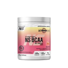 NS BCAA 복숭아맛 아미노산 보충제, 1개, 400g
