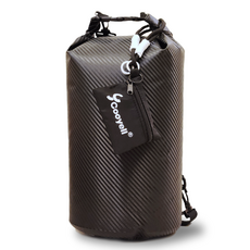 브린즈 물놀이 방수가방 아쿠아백 15L, 블랙