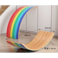 균형감각 훈련보드 밸런스 시소 요가 필라테스 홈트, 블루-소형, 1개