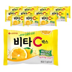 롯데웰푸드 비타C박스 캔디, 17.5g, 12개