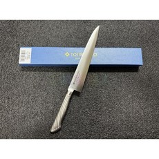 工具家達人 藤次郎 日本製 F-845 剝筋刀 180mm 筋引刀 引筋刀 挑筋刀 牛肉刀 水果刀 牛排刀 牛刀, 1個, Silver