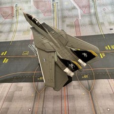F14 전투기 모형 다이캐스트 메탈 완제품 합금, 1. 밝은 회색, 1개