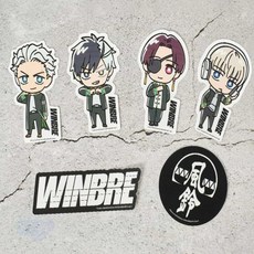 윈브레 리무버블 스티커 바이크스티커, 우메미야