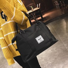 Herschel 韓版旅行健身包, 黑色, 1個