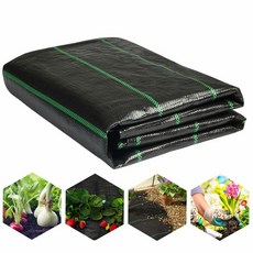 인조잔디농업 안티 잔디 천 PP 정원 잡초 장벽 직물 투과성 메쉬 Geotextile 온실 매트, 5) 1x5m
