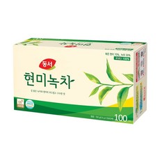 동서 현미녹차 1.5g, 3개입, 100개
