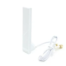 듀얼 밴드 2.4G 5G 마그네틱 베이스 무선 네트워크 카드 Z790 마더보드 지원 기가바이트 WIFI7 2T2R 안테나, 01 하얀색