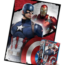 직소퍼즐 300피스 시빌워 - 캡틴 vs 아이언맨 풍경퍼즐