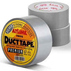 아뜰라임 다목적 초강력 접착 덕트테이프 48mm x 9m, 3개