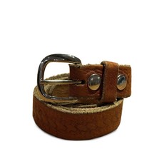 포르텔라 텍스처 레더 벨트