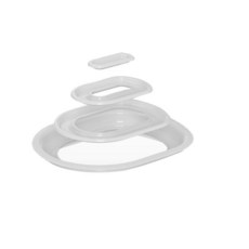 新款貓咪廁所訓練器 貓如廁訓練器 貓馬桶墊可放貓砂 貓咪坐墊訓練器 坐便器 貓廁所 馬桶圈訓練器代替貓砂盆 卡扣設計 循, 1個, 1灰色-內拖【新款】