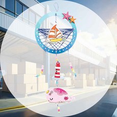 DIY 쥬얼리 드림캐쳐만들기 고래 만들기공방 수공예재료 공방비품 미술놀이 교육용 미술만들기