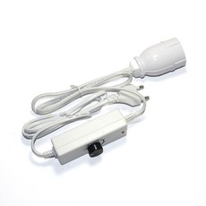 국산 조광기 120W 원형 콘센트 LED 조명 디밍 밝기조절 스위치, 화이트