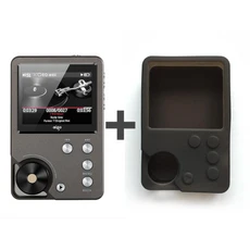 Hifi 음악 플레이어 휴대용 고해상도 Flac Mp3 무손실 Aigo MP3-105PLUS 화면 보호 케이스 포함, 01 with Protective Case