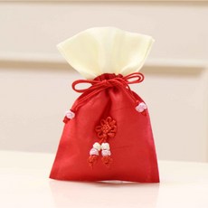 전통 복주머니 83(소) 선물포장주머니, 10개, 빨강