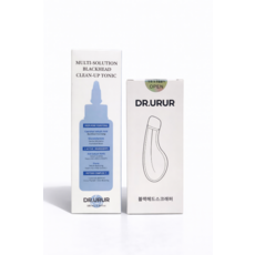 DR.URUR 多效黑頭清潔調理液，深層清潔毛孔，溫和去除角質，平衡油脂，打造零毛孔美肌, 1件, 100ml