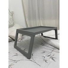 IKEA代購 KLIPSK床上托盤桌 攜帶式折疊床上桌 露營桌 平板手機支架懶人桌, KLIPSK灰托盤桌 單件出不合併商品