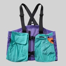 男女情侶款 戶外運動透氣網眼多功能馬甲